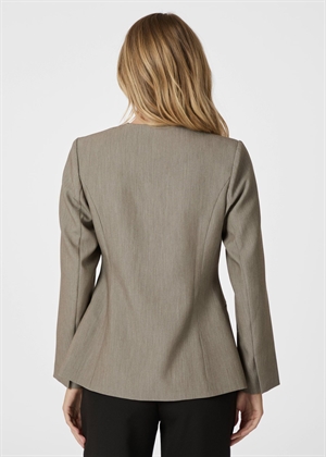 Frillis fitted blazer Dark Sand Neo Noir